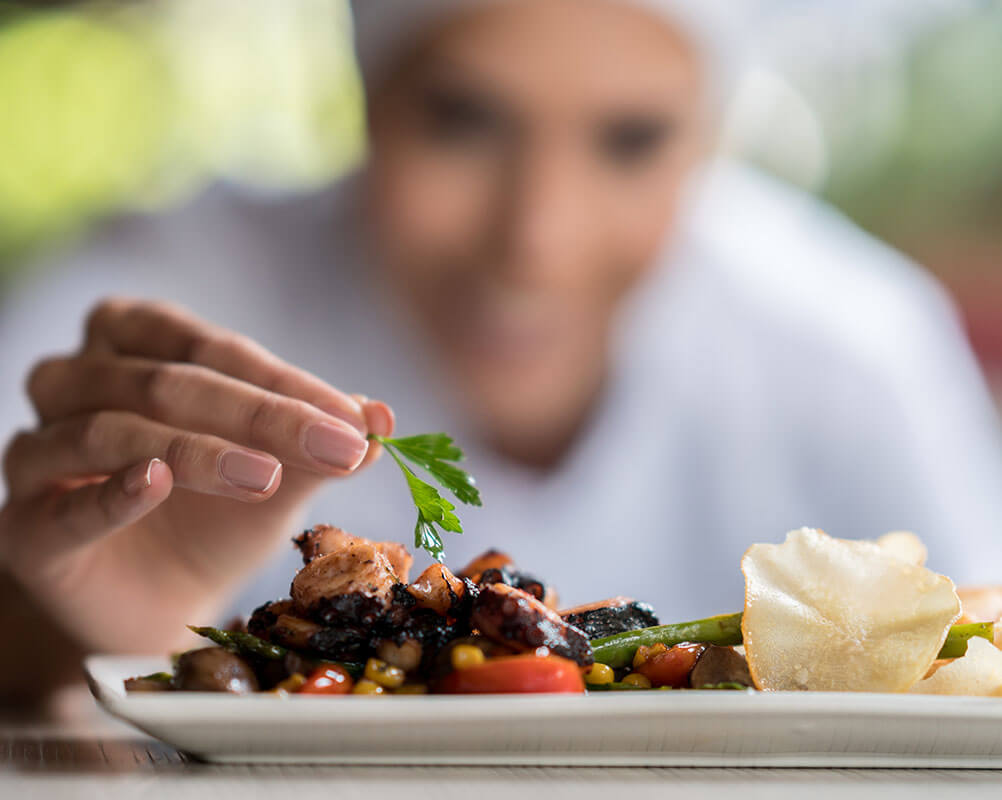 Laksmana Villas - Delicious dishes